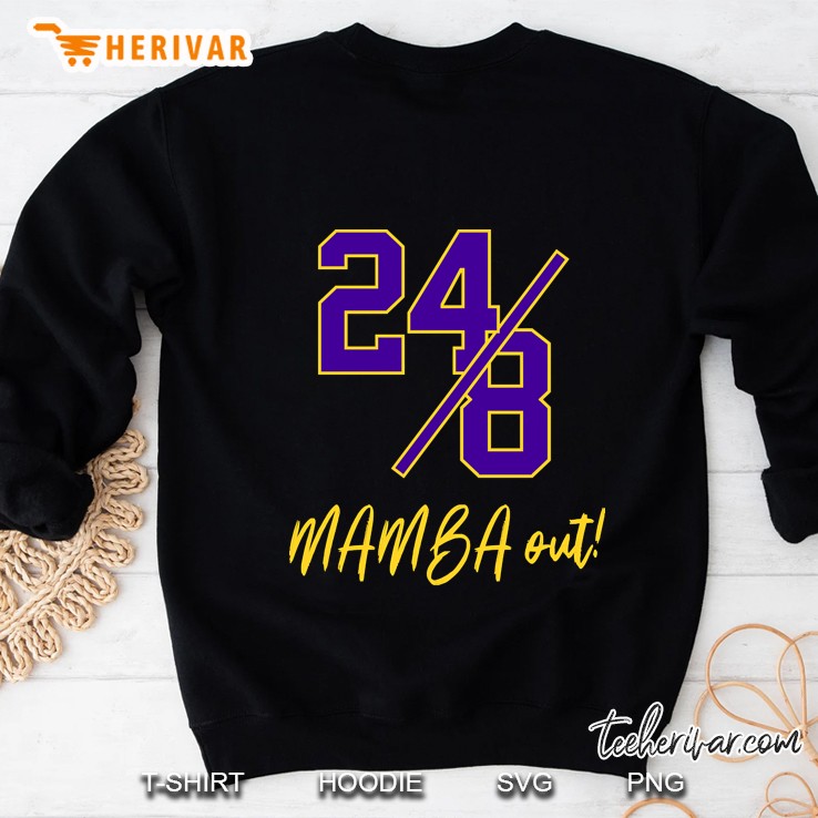 248 Mamba Out! Memorial Sweatshirt