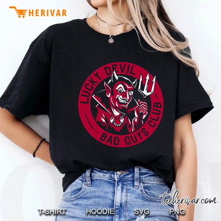 Lucky Devil - Bad Guys Club - Retro Ladies Tee