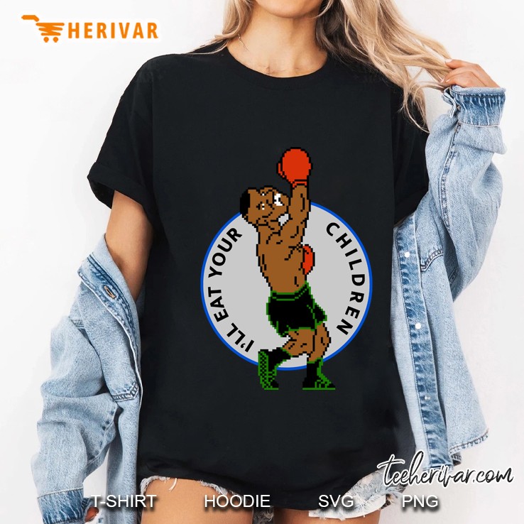 Kid Dynamite Will Eat Your Children Ladies Tee