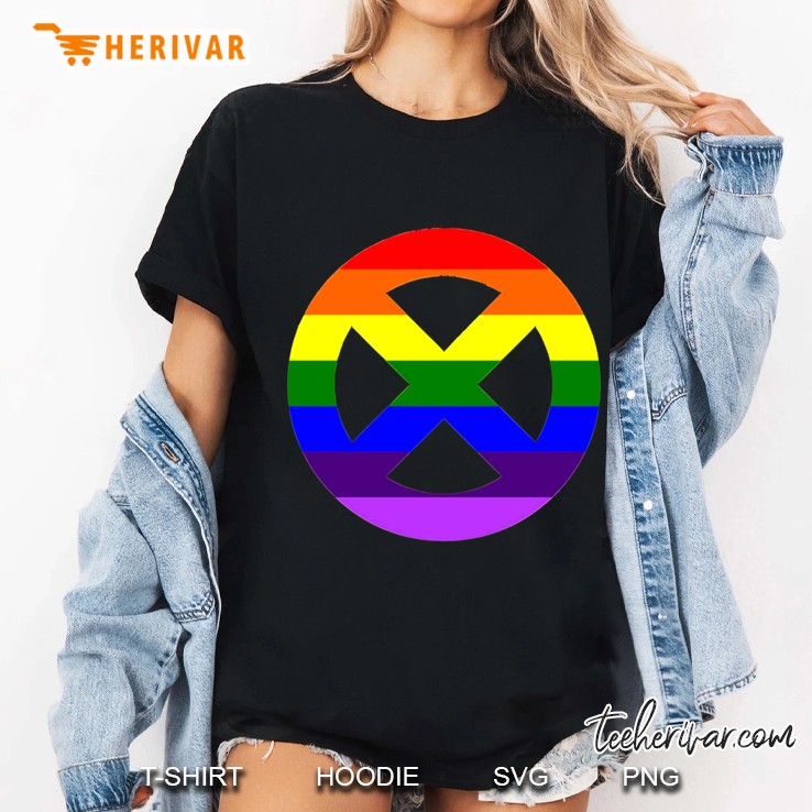 Rainbow X-Men Ladies Tee