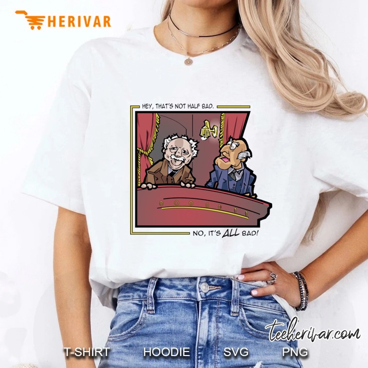 Statler And Waldorf The Hecklers Ladies Tee