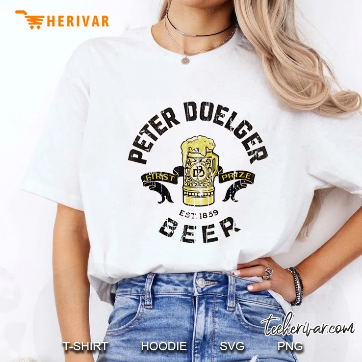Vintage Peter Doelger Beer Label Ladies Tee