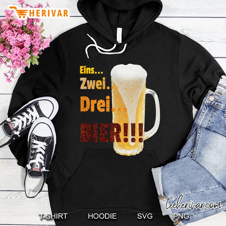 Ein Zwei Drei Bier Hoodie