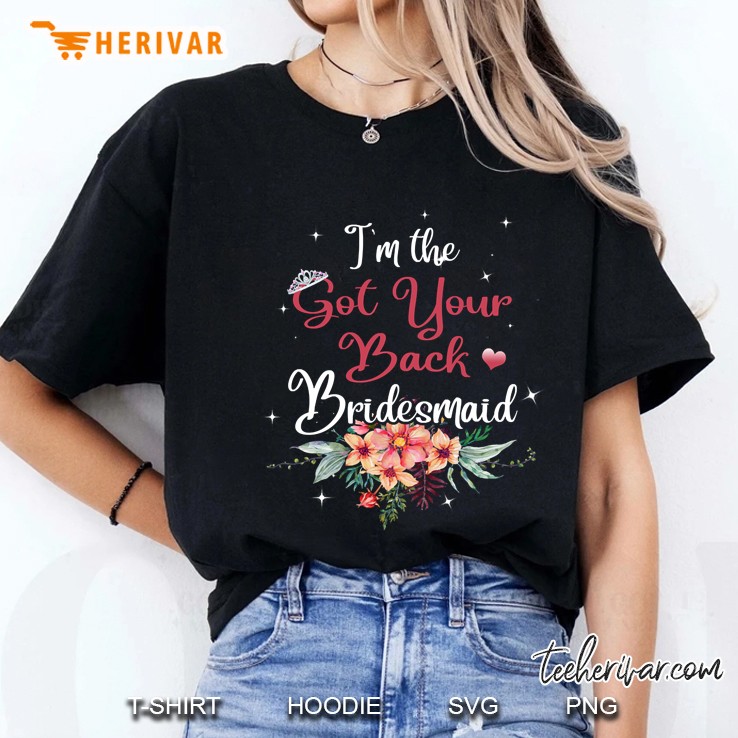 Got Your Back Bridesmaid Ladies Tee