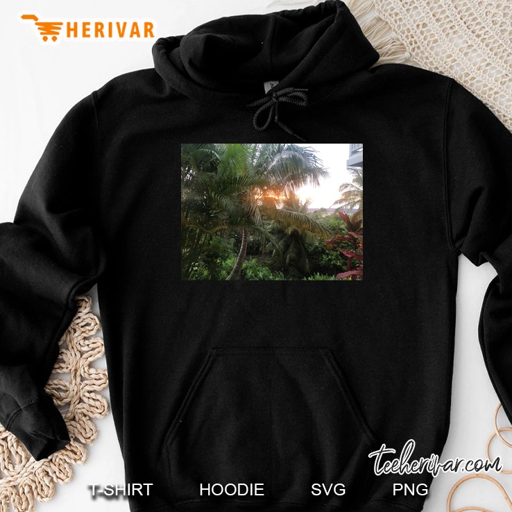 Hawaii Sunset Tapestry Hoodie