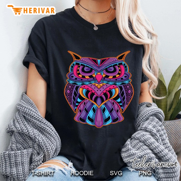 Neon Owl Ladies Tee