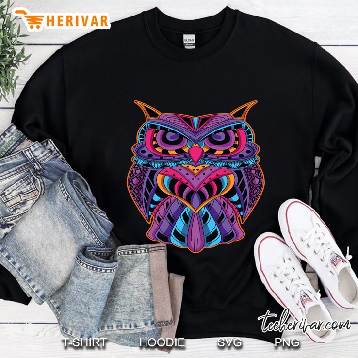 Neon Owl Sweatshirt