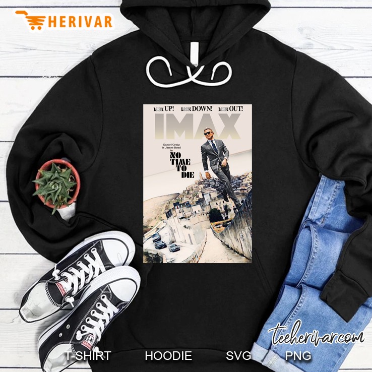 No Time To Die Imax Fanart Poster Hoodie