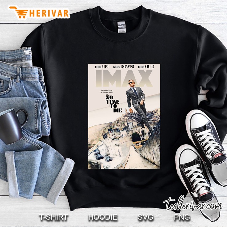 No Time To Die Imax Fanart Poster Sweatshirt