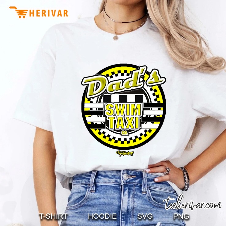 Dad Swim Taxi Ladies Tee