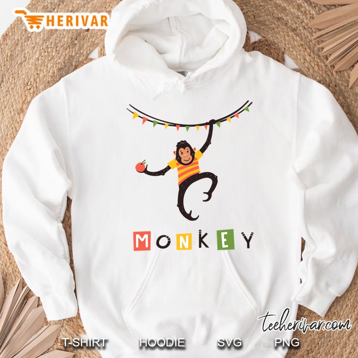 Monkey Hanging Hoodie