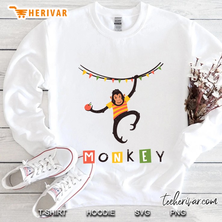 Monkey Hanging Sweatshirt