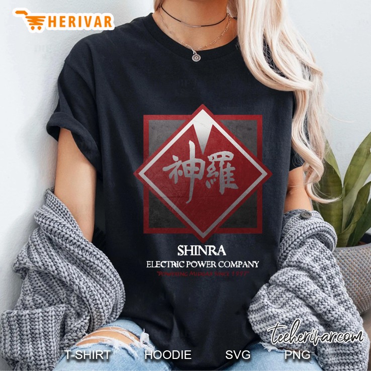 Final Fantasy Vii Shinra Powering Midgar Ladies Tee