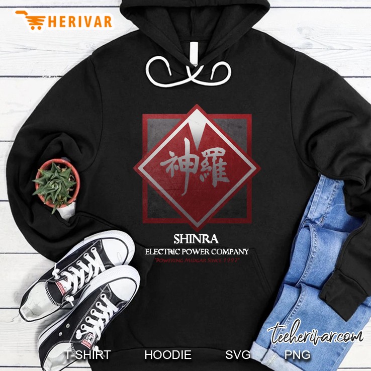 Final Fantasy Vii Shinra Powering Midgar Hoodie