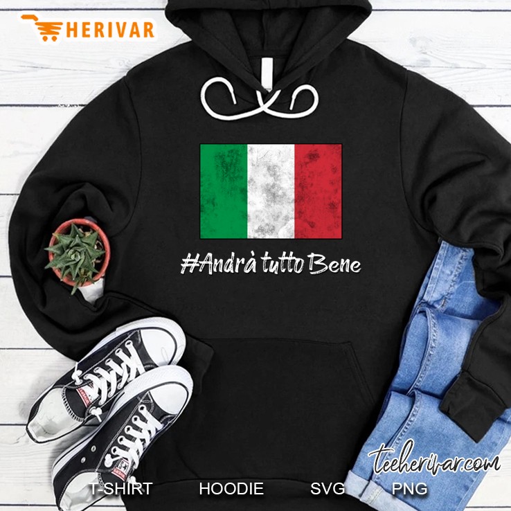 Virus Solidarity Andrà Tutto Bene Hoodie