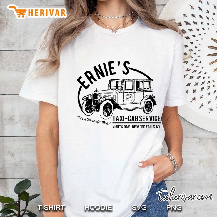 Ernie&39;S Taxi-Cab Service Ladies Tee