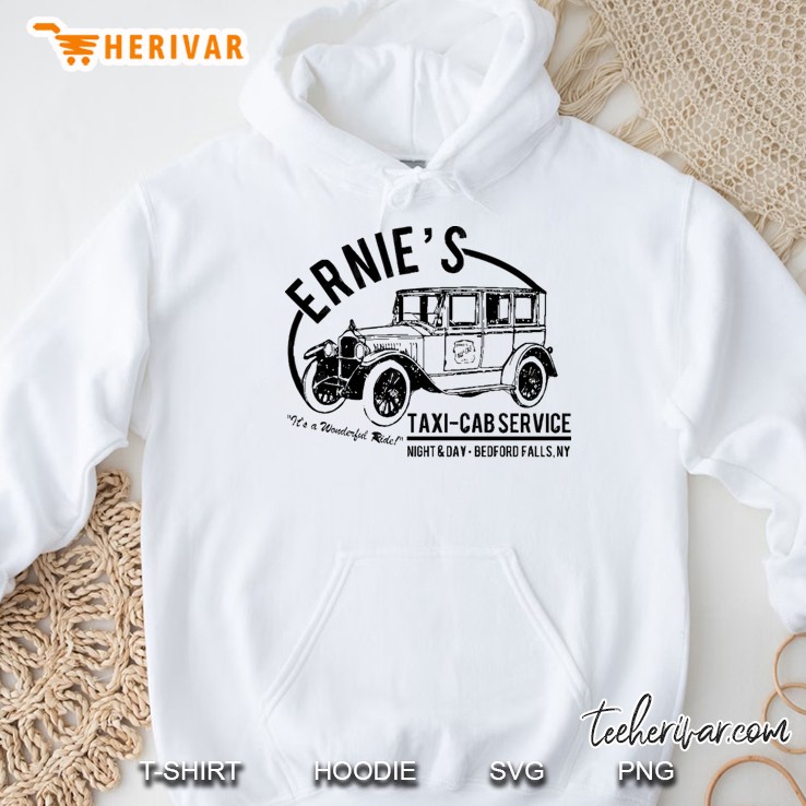 Ernie&39;S Taxi-Cab Service Hoodie