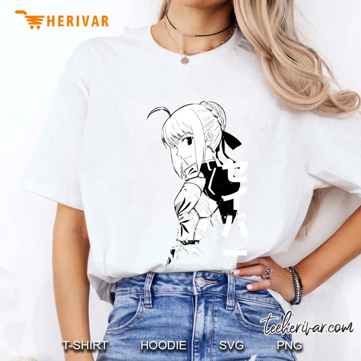 Fatestay Night &Amp; Fatezero - Saber Ladies Tee
