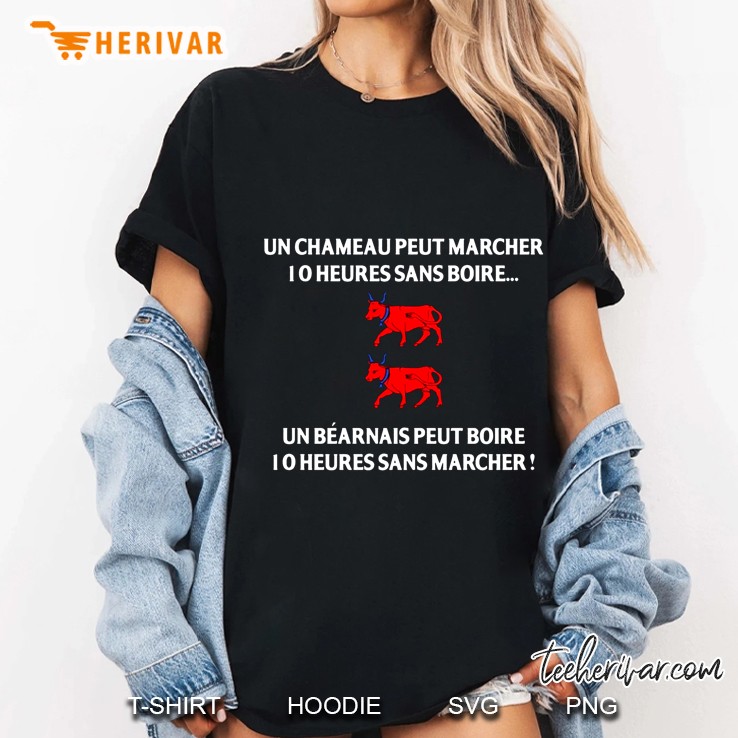 Un Chameau Peut Marcher I O Heures Sans Boire Ladies Tee