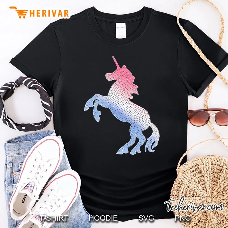 Colorful Unicorn Silhouette Shirt