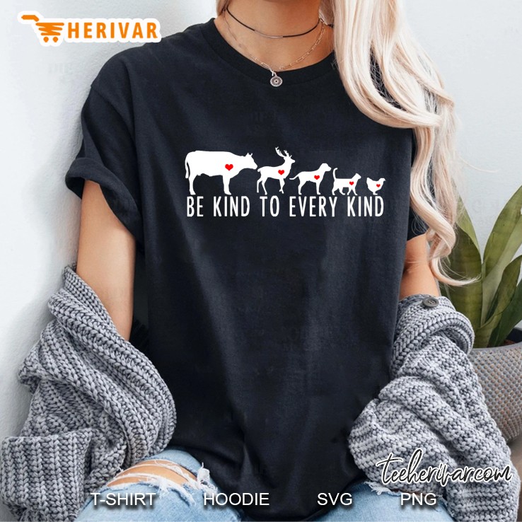 Animals Be Kind Animal Rights Ladies Tee