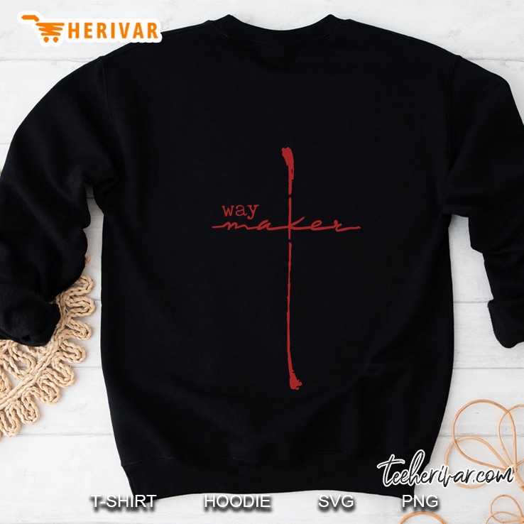 Way Maker Cross Design Sweatshirt