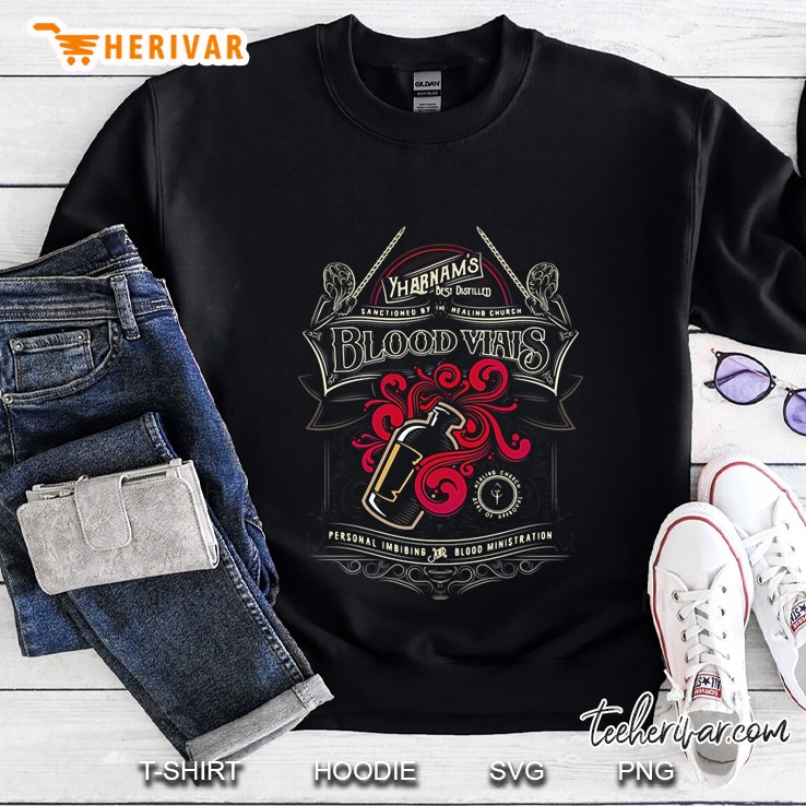 Yharnam S Blood Vials Tee Fun Gift Idea Sweatshirt
