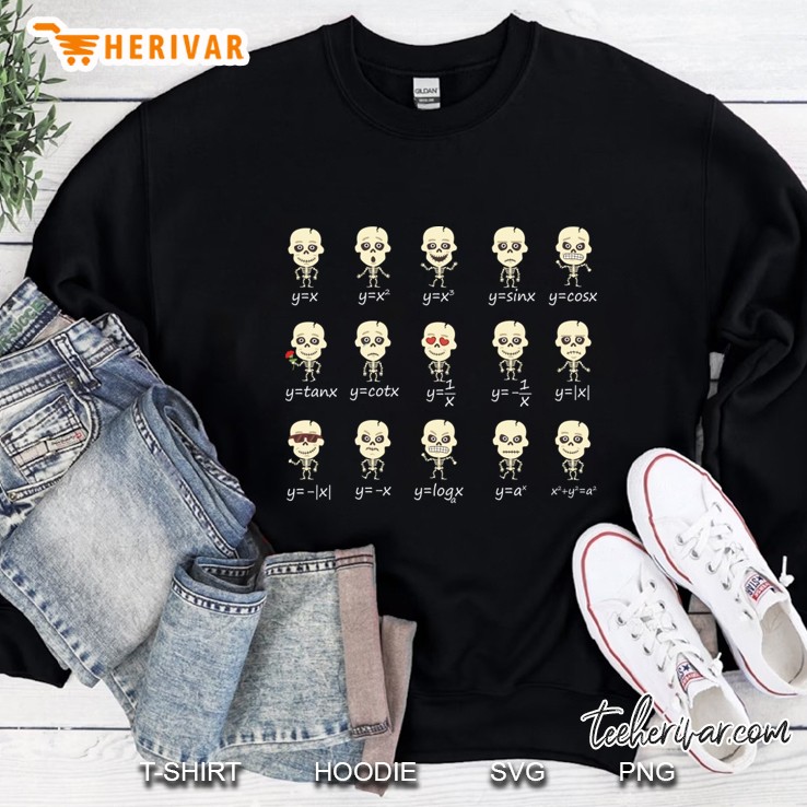 Algebra Dance Funny Graph Figures Math Equationth Equationuation Sweatshirt