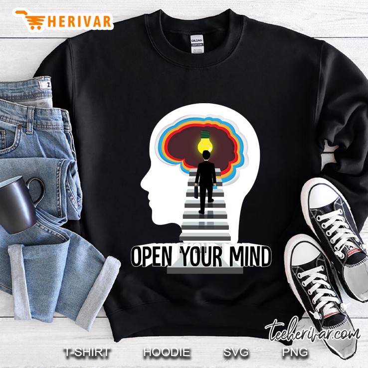 An Open Head Sweatshirt