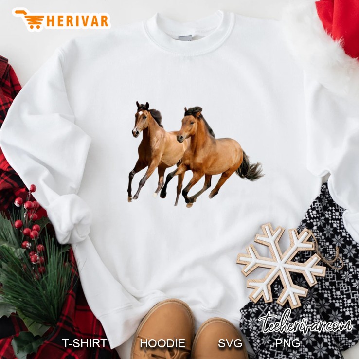 Horses Running Sweatshirt