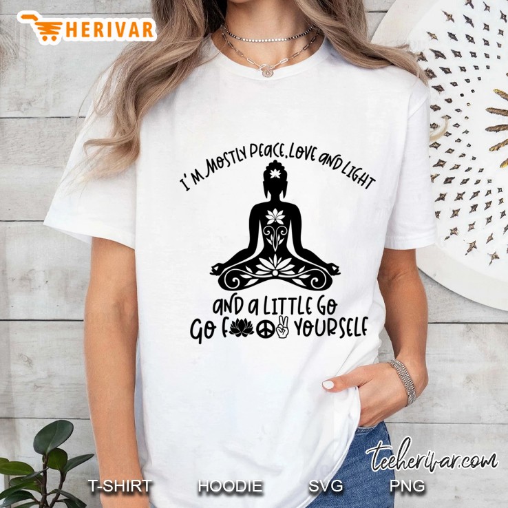 Peace And Love With A Little Extra Ladies Tee