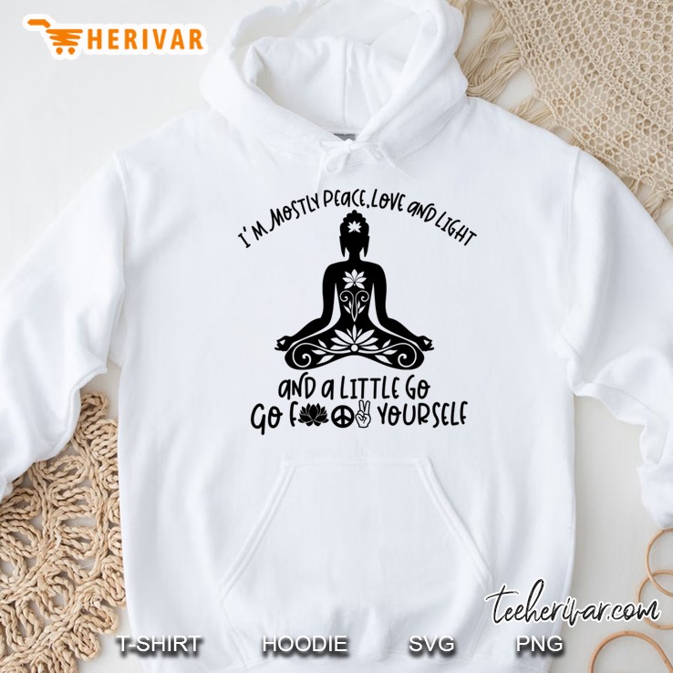 Peace And Love With A Little Extra Hoodie