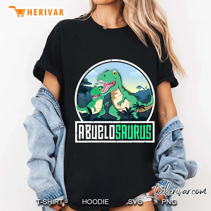 Abuelosaurus T-Rex Dinosaur Saurus Hoodie