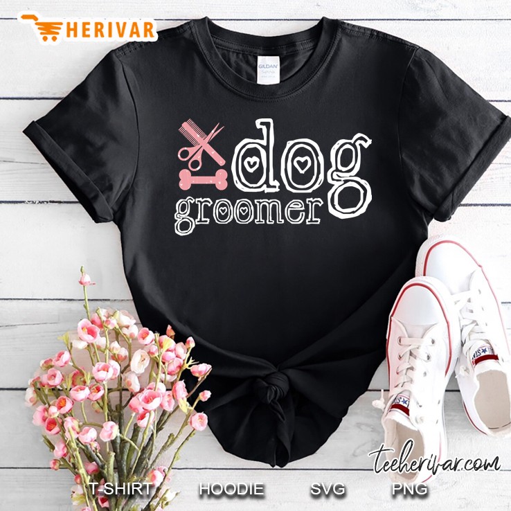 Dog Groomer Shirt Cute Dog Pet Grooming Gift Shirt