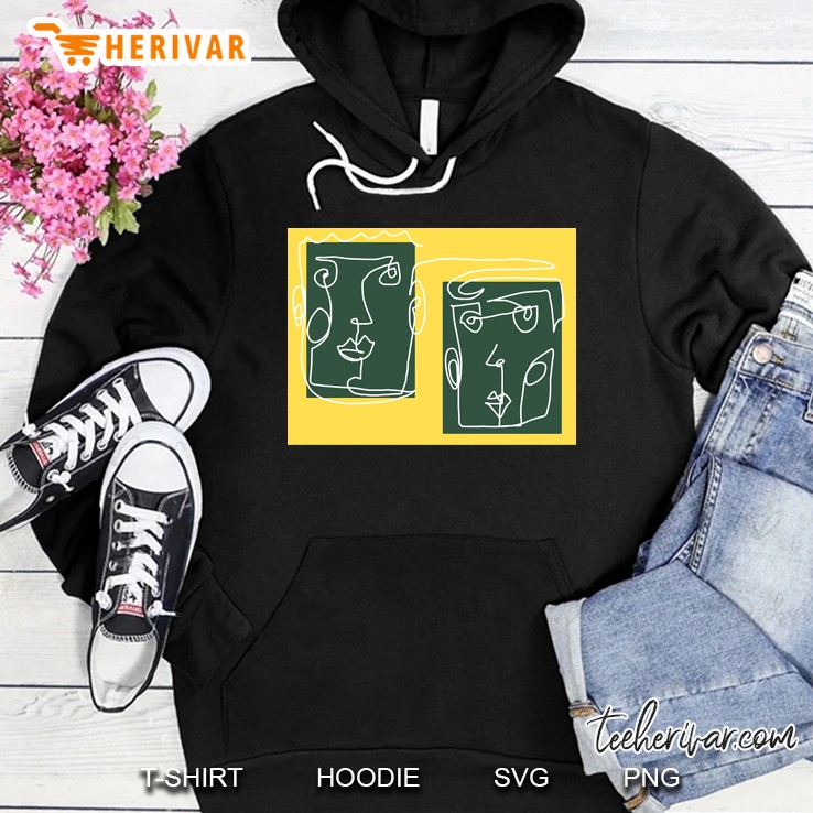 Green And Yellow Number One Hoodie