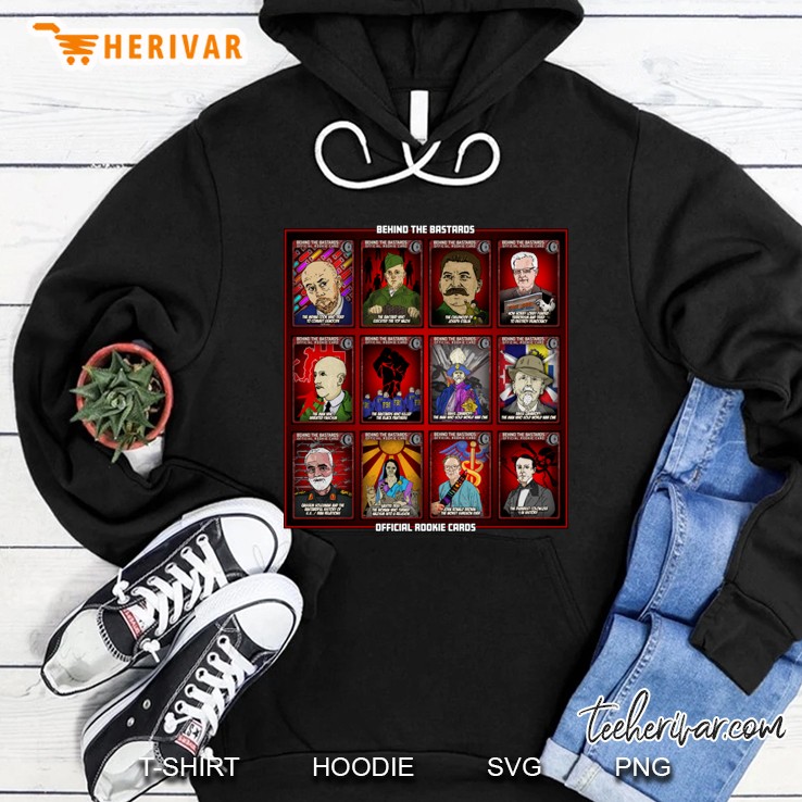Behind The Bastards Official Rookie Cards Hoodie
