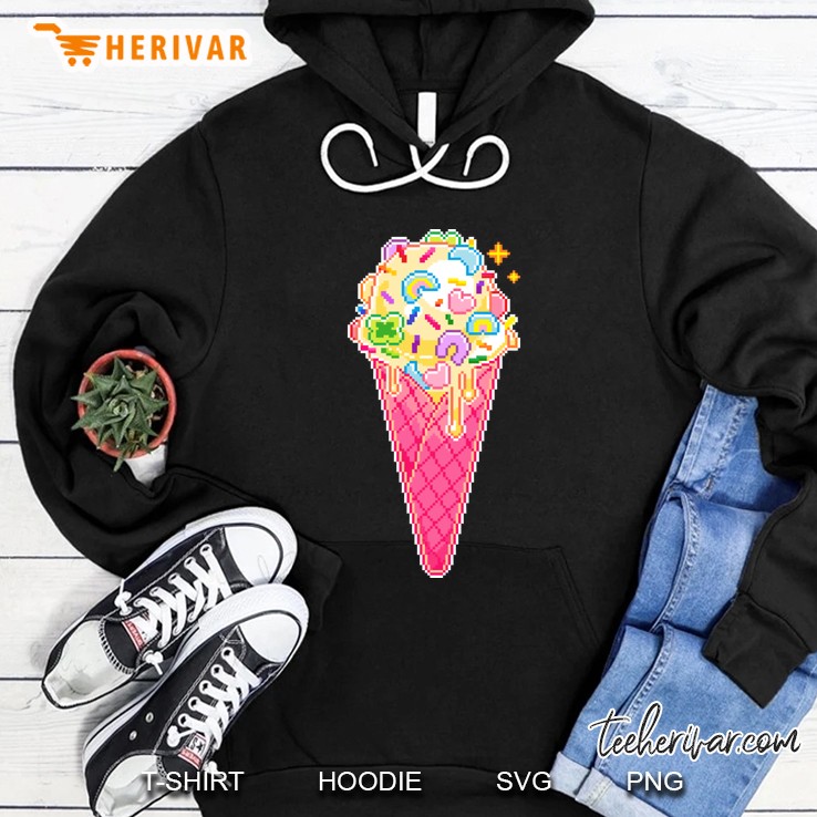 Melty Lucky Ice Cream Hoodie