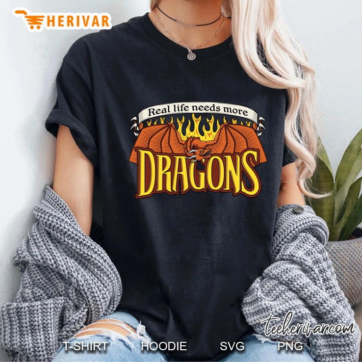 More Dragons Ladies Tee