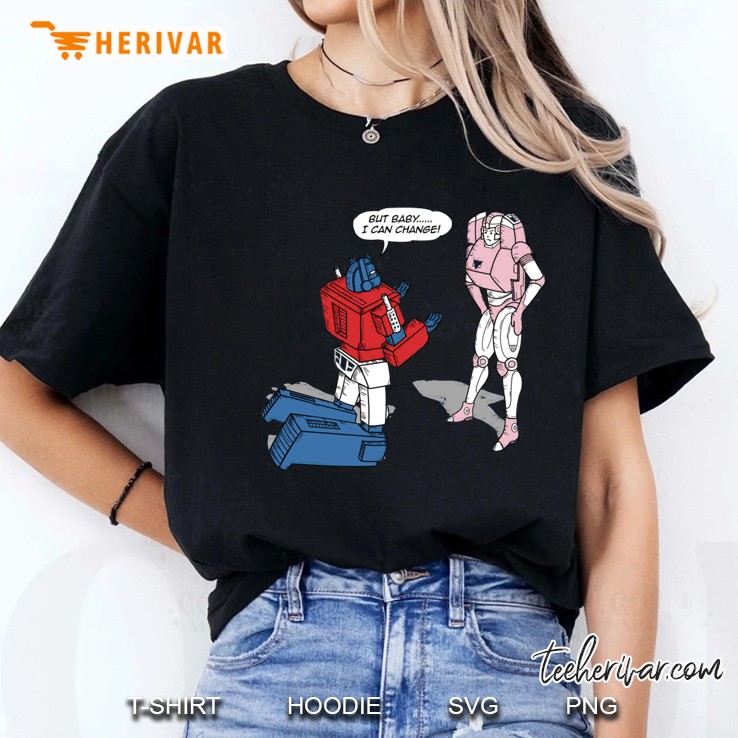 Optimus Prime Transformers Funny Parody Ladies Tee