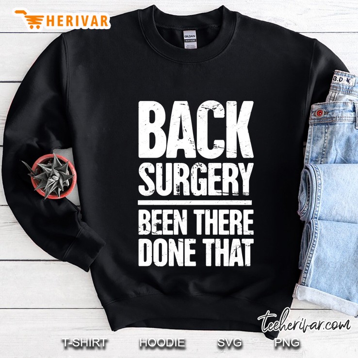 Spinal Fusion - Spine Back Surgery Get Well Gift Sweatshirt