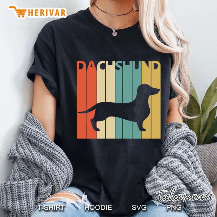 Vintage 1970S Dachshund Dog Owner Gift Ladies Tee