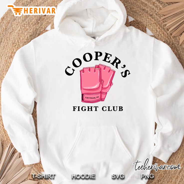 Cooper&39;S Fight Club Hoodie