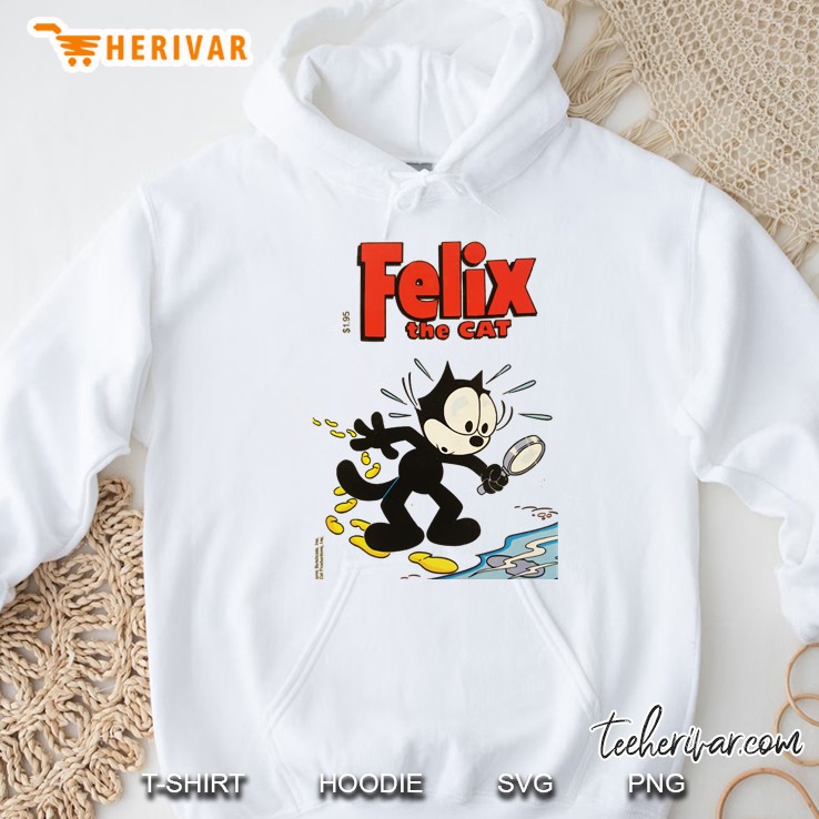 Felix The Cat Vintage Book Cover Hoodie