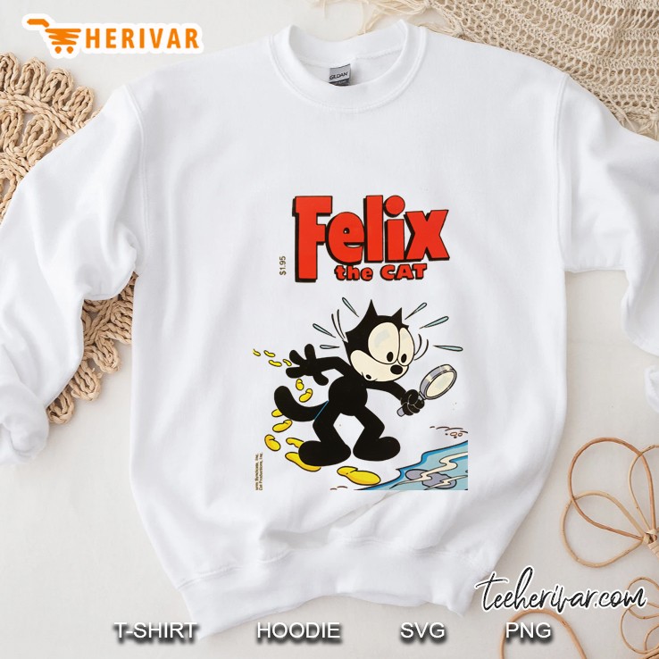 Felix The Cat Vintage Book Cover Sweatshirt