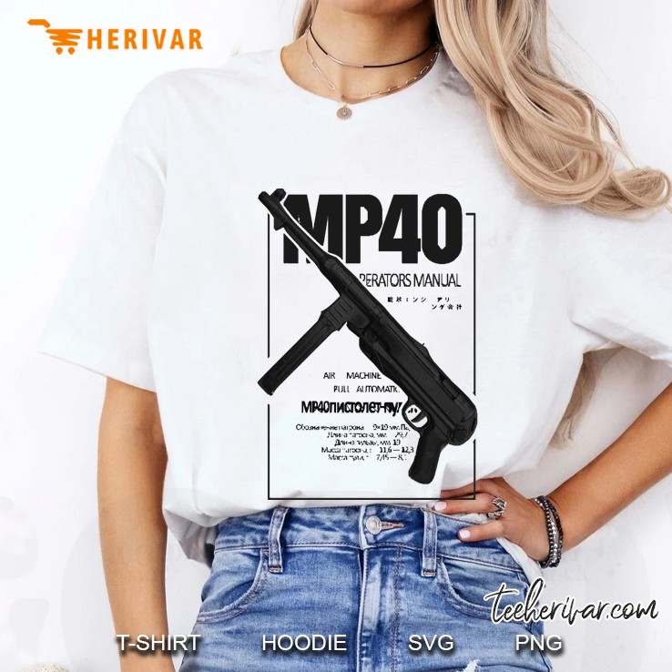 Mp40 Automatic Rifle Ladies Tee