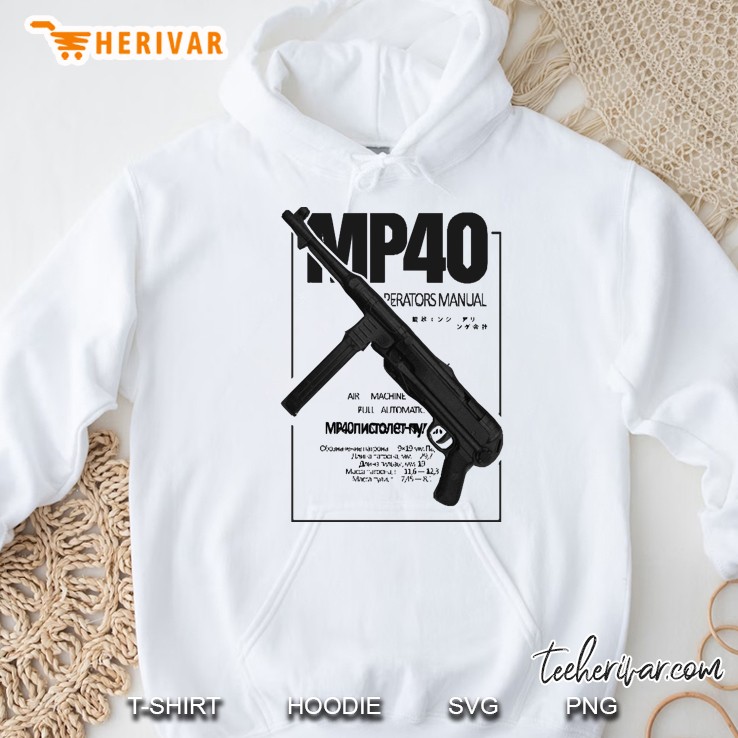 Mp40 Automatic Rifle Hoodie