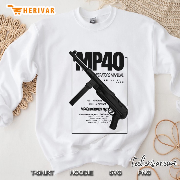 Mp40 Automatic Rifle Sweatshirt