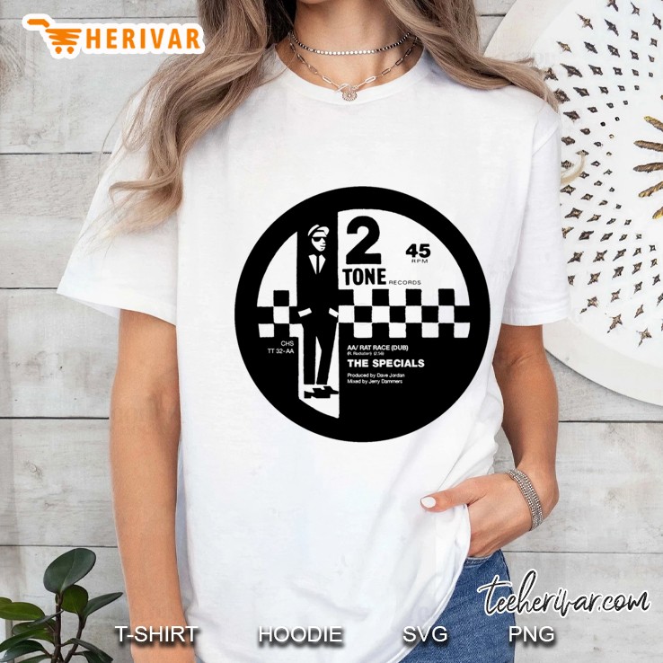 The Specials …… 2Tone Record Design Fanart Ladies Tee