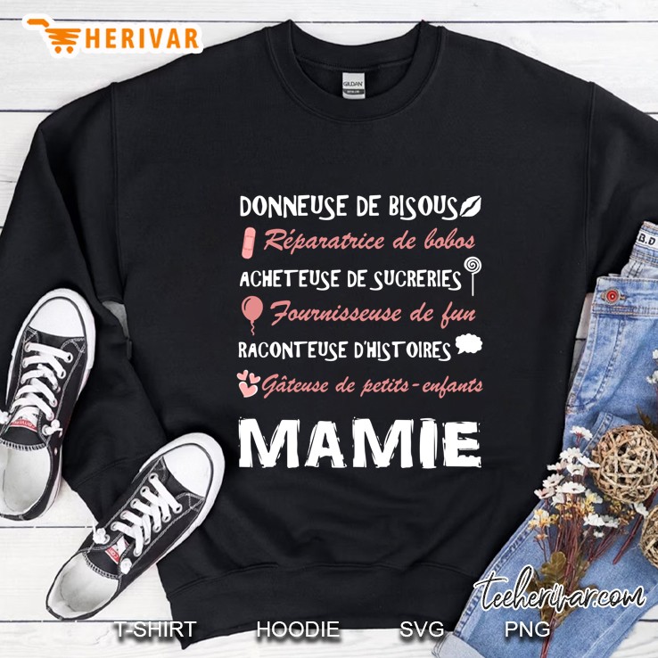 Donneuse De Bisous Reparatrice De Bobos Mamie Sweatshirt