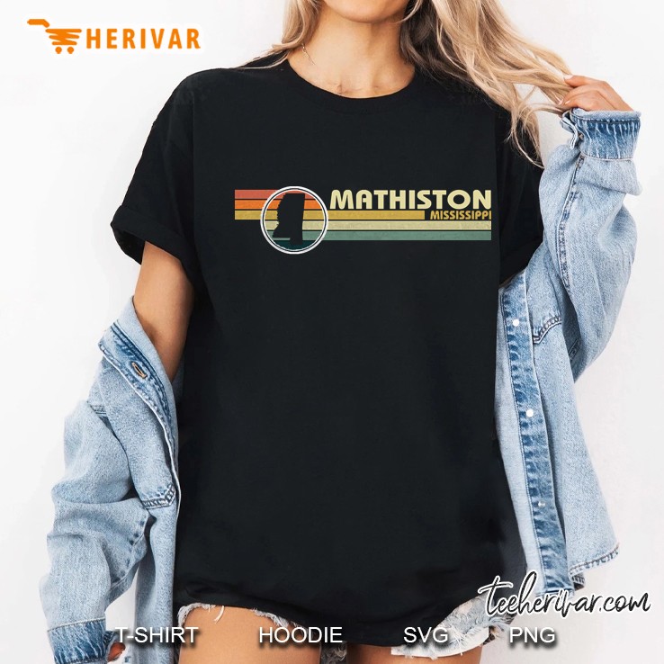 Mathiston Mississippi Vintage 1980S Style Ladies Tee